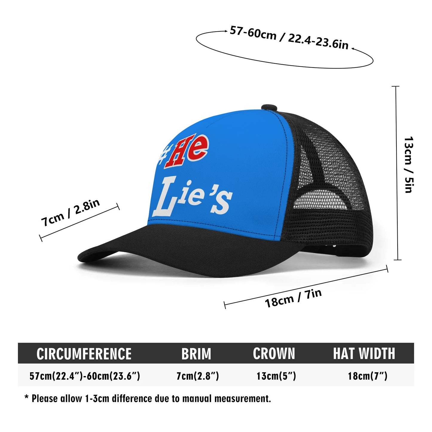 Front Printing Mesh Trucker Hats