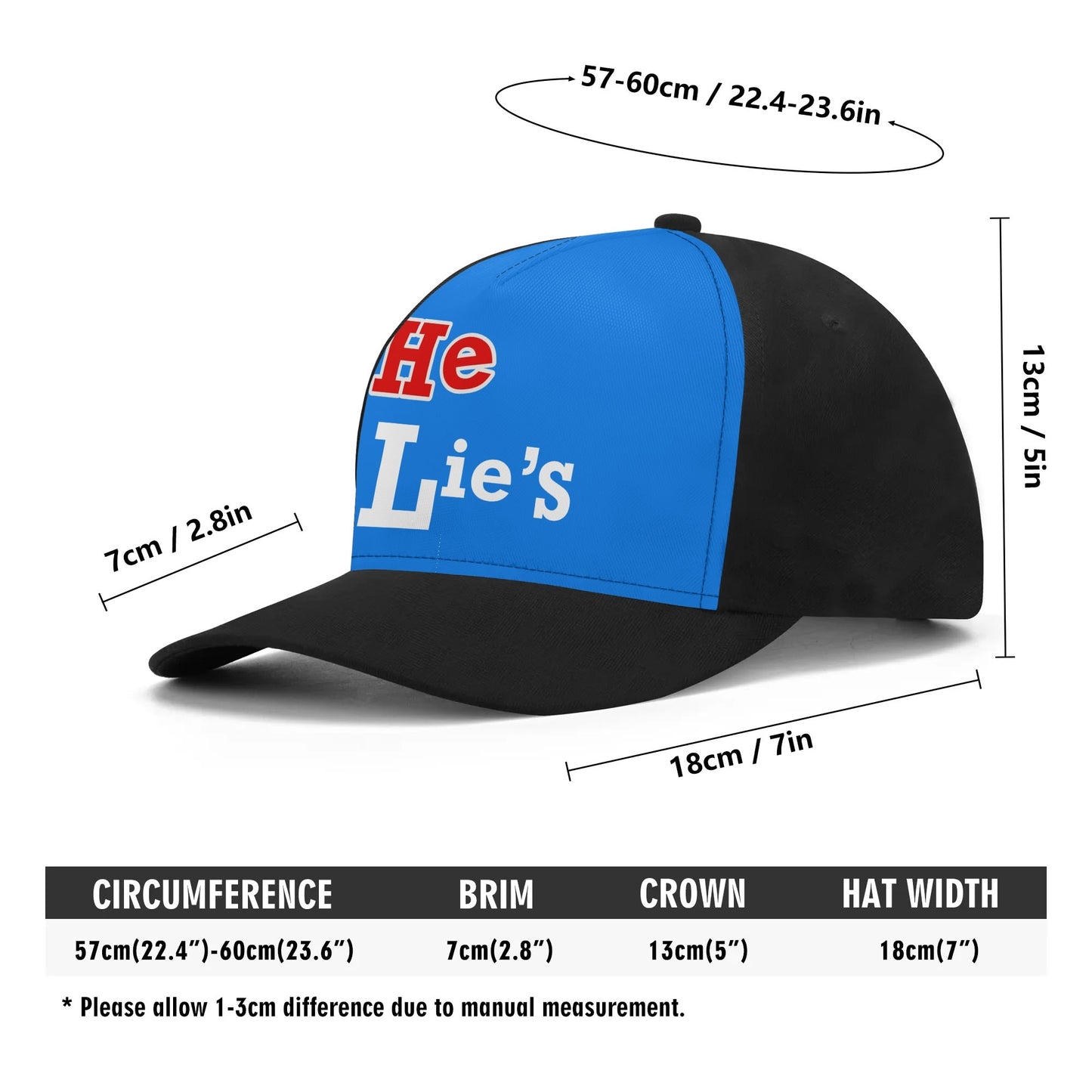 Front Printing Baseball Cap
