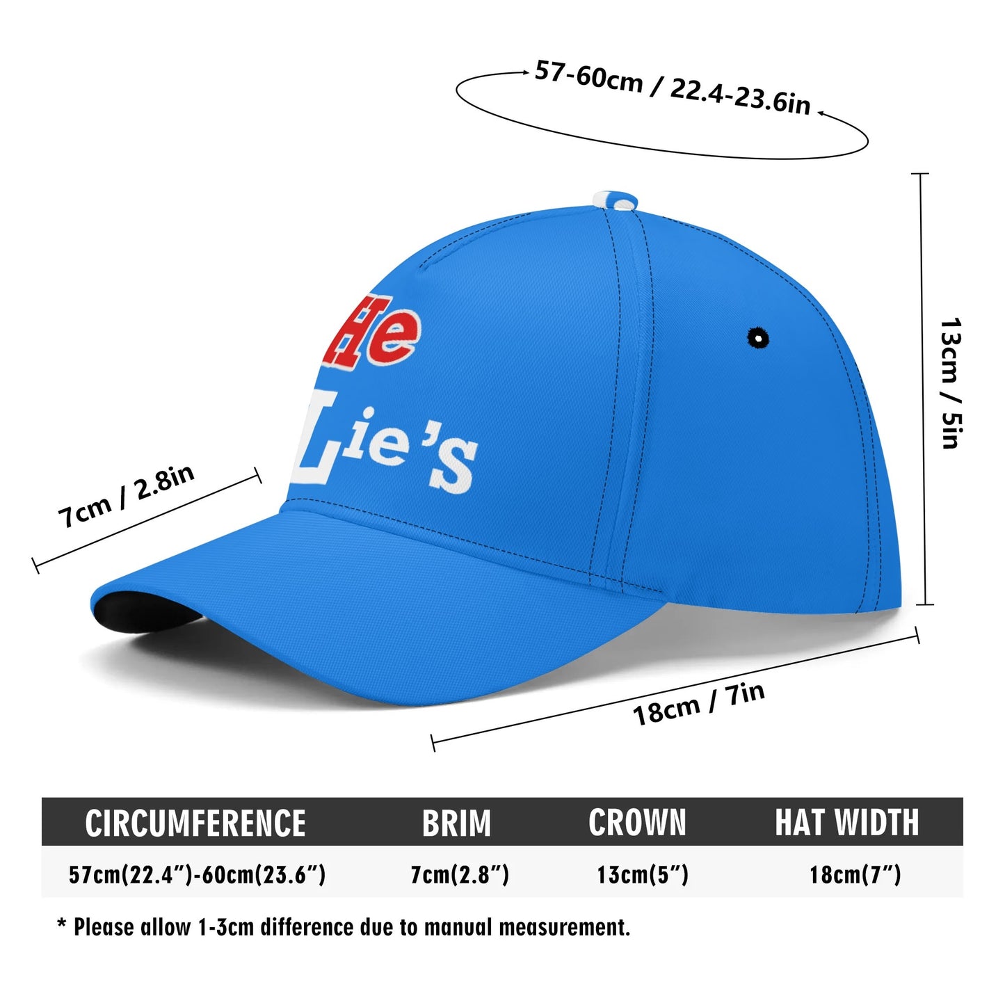All-over Print Baseball Cap