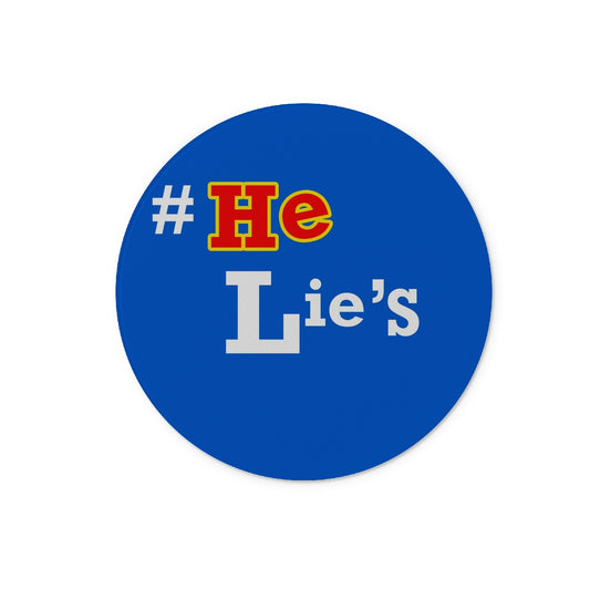 He Lies Again! Glass Chopping Board
