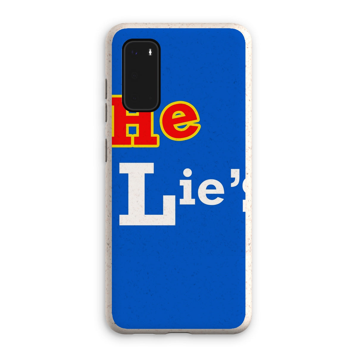 He Lies Again! Eco Phone Case