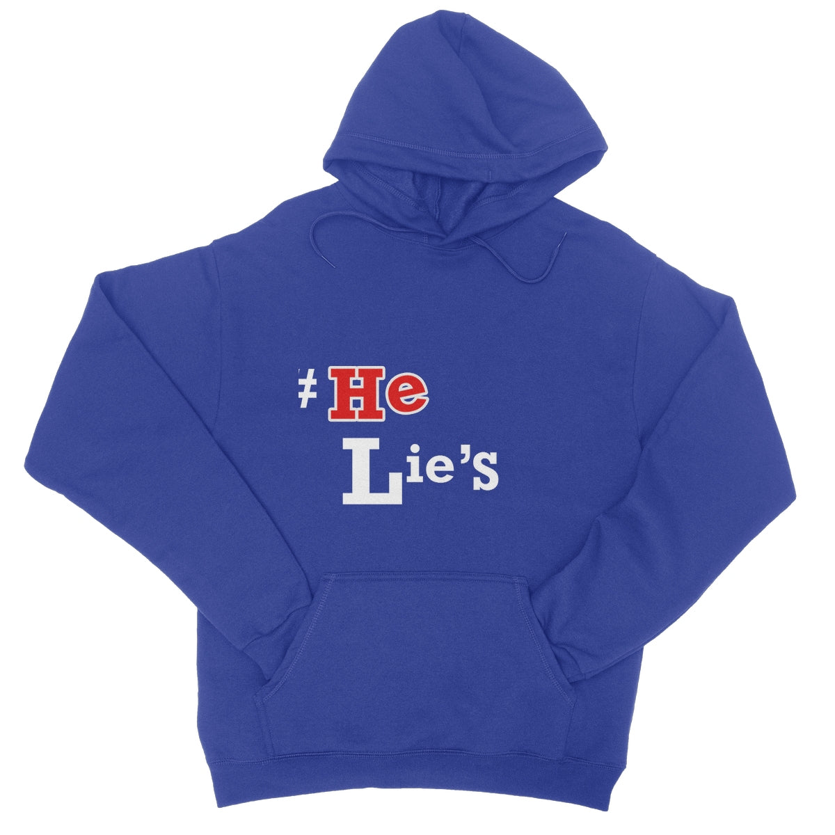#He Lies College Hoodie