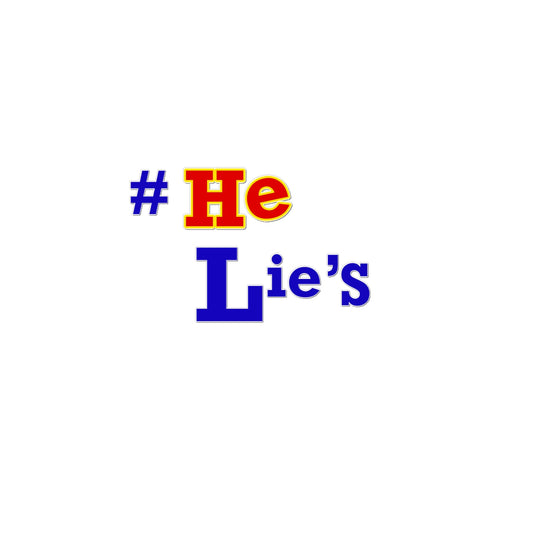 #He Lies, Lies, Lies Temporary Tattoo