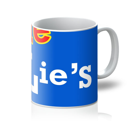 He Lies Again! Mug
