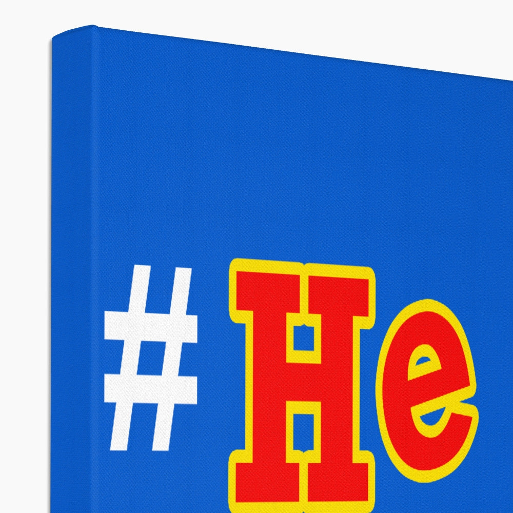 He Lies Again! Eco Canvas