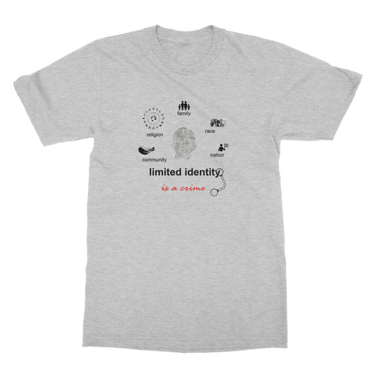 Limited Identity Circle Softstyle T-Shirt (perpetuating social divisions, discrimination, and conflicts)