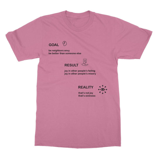 Neighbors Envy Softstyle T-Shirt (The pursuit of success is often fueled by the desire to be better than others)